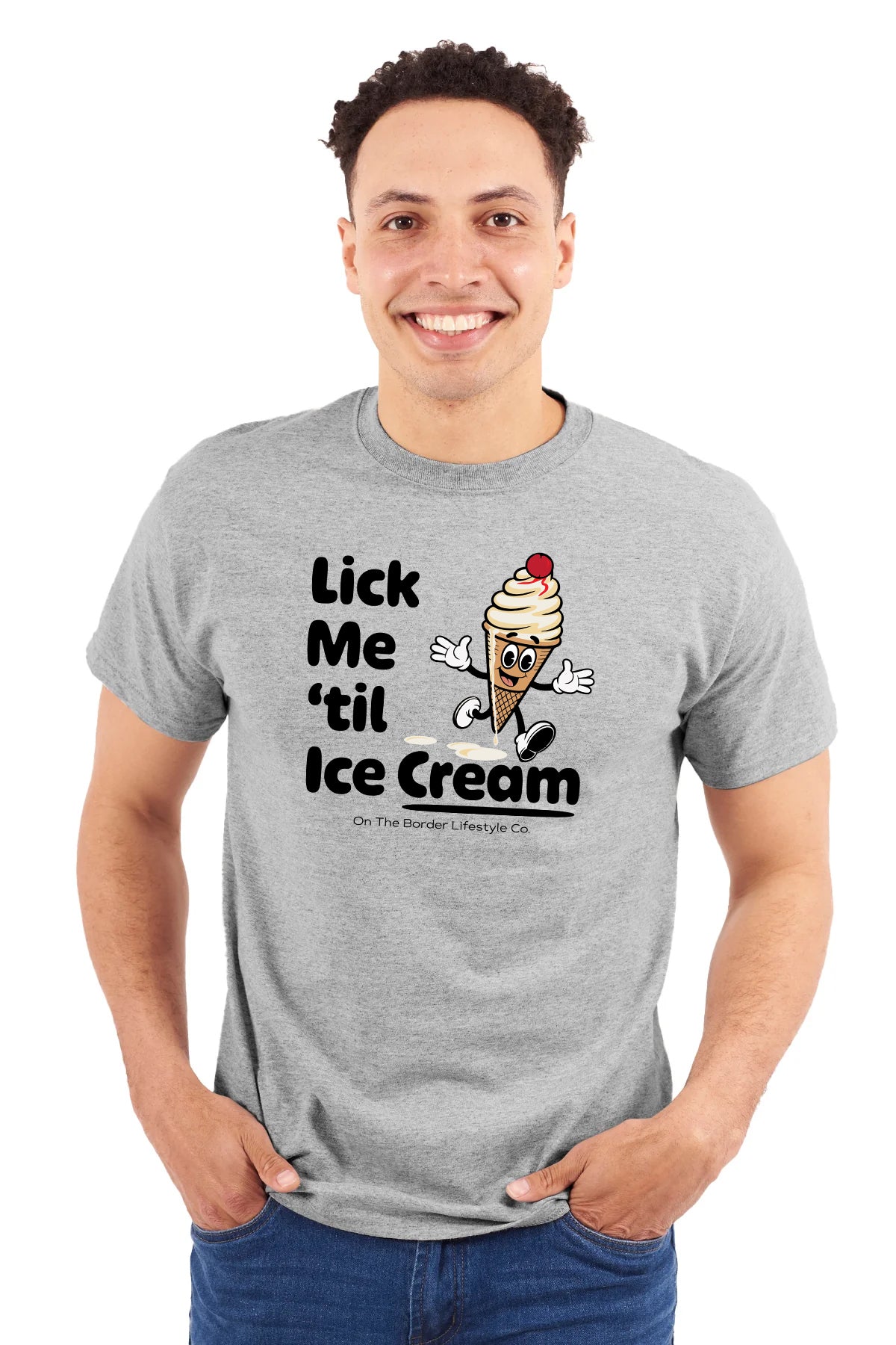 Unisex Lick Me Til Ice Cream T-Shirt