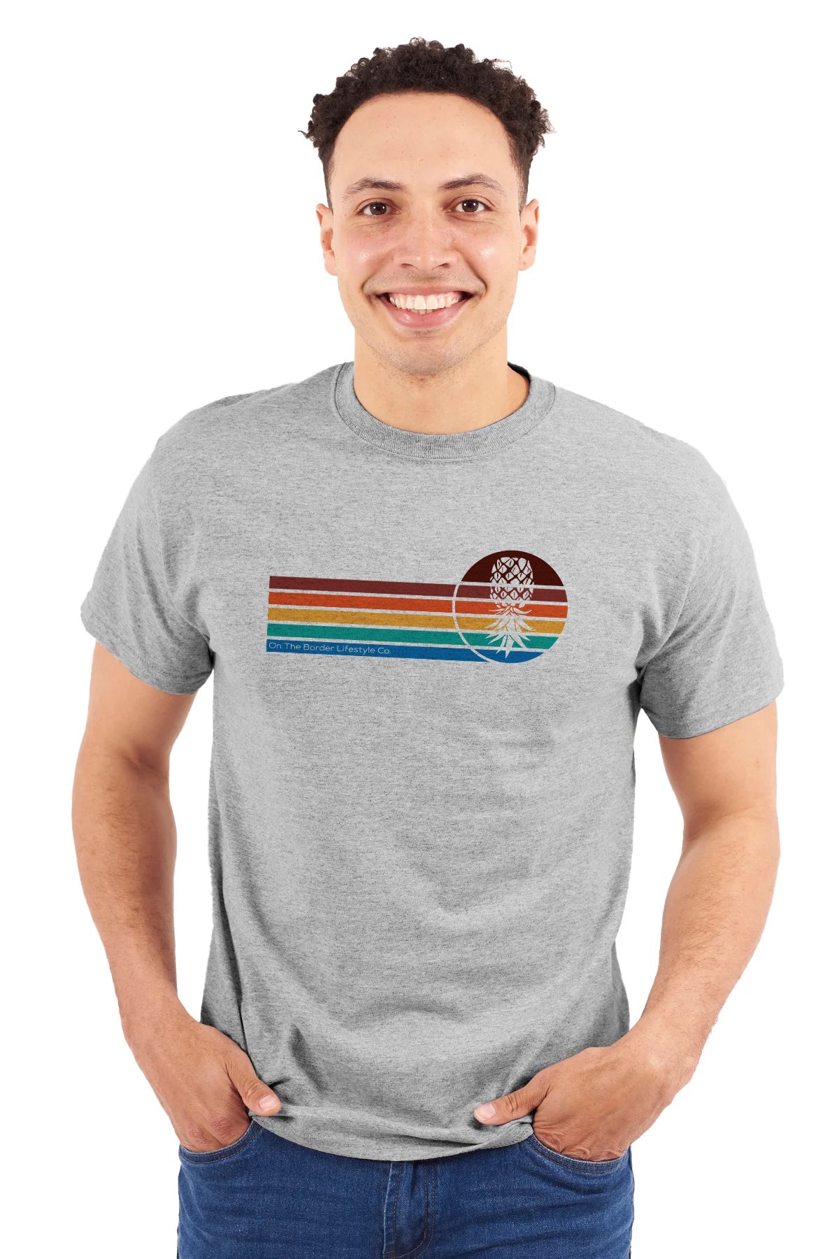 Unisex Retro Pineapple T-Shirt