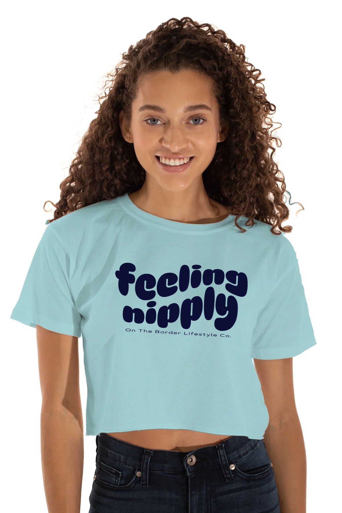 Feeling Nipply Cropped Tee