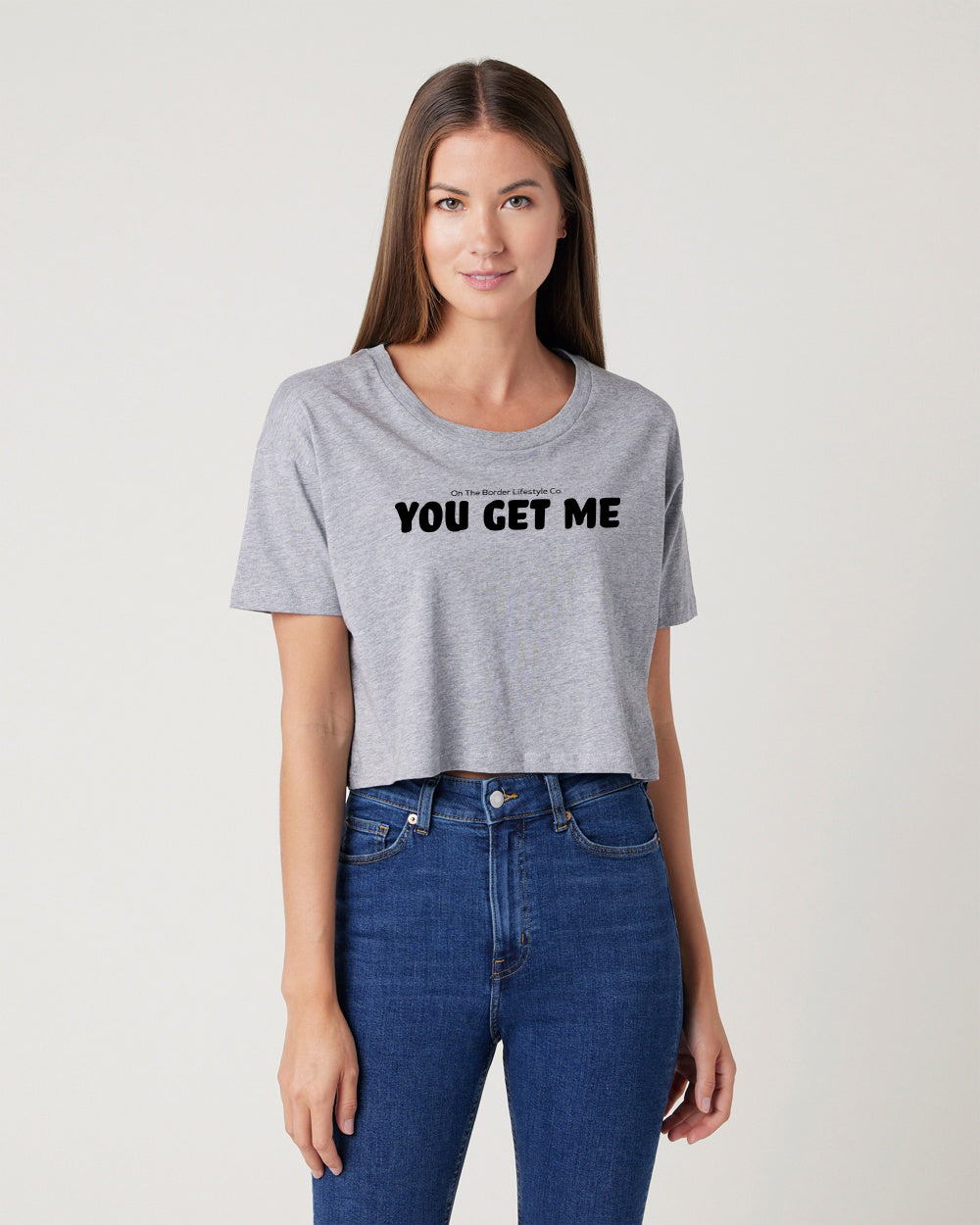 You Get Me Wet Cropped Tee