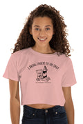 I Bring Snacks To The Orgy Cropped Tee