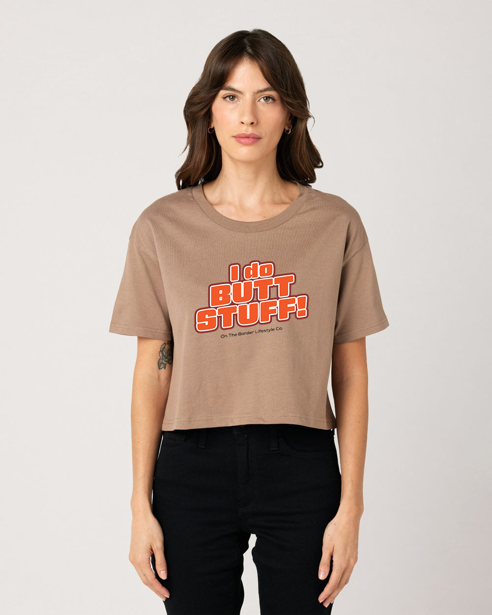Butt Stuff Cropped Tee
