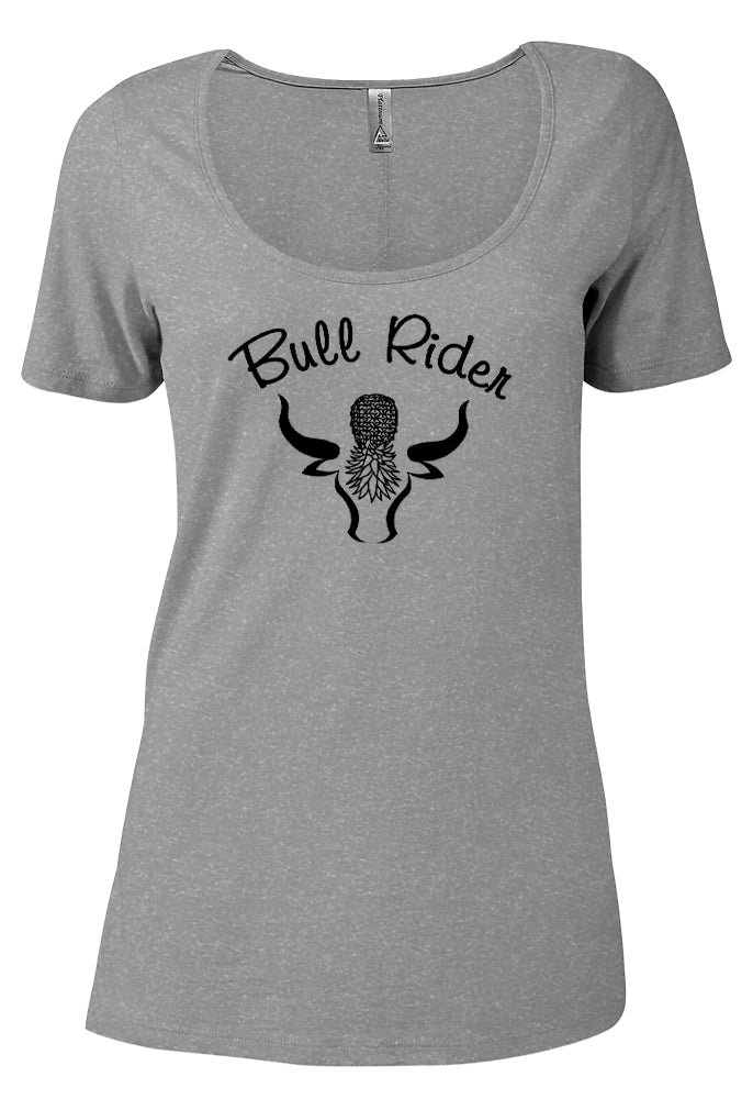 Bullrider Scoopneck T-Shirt