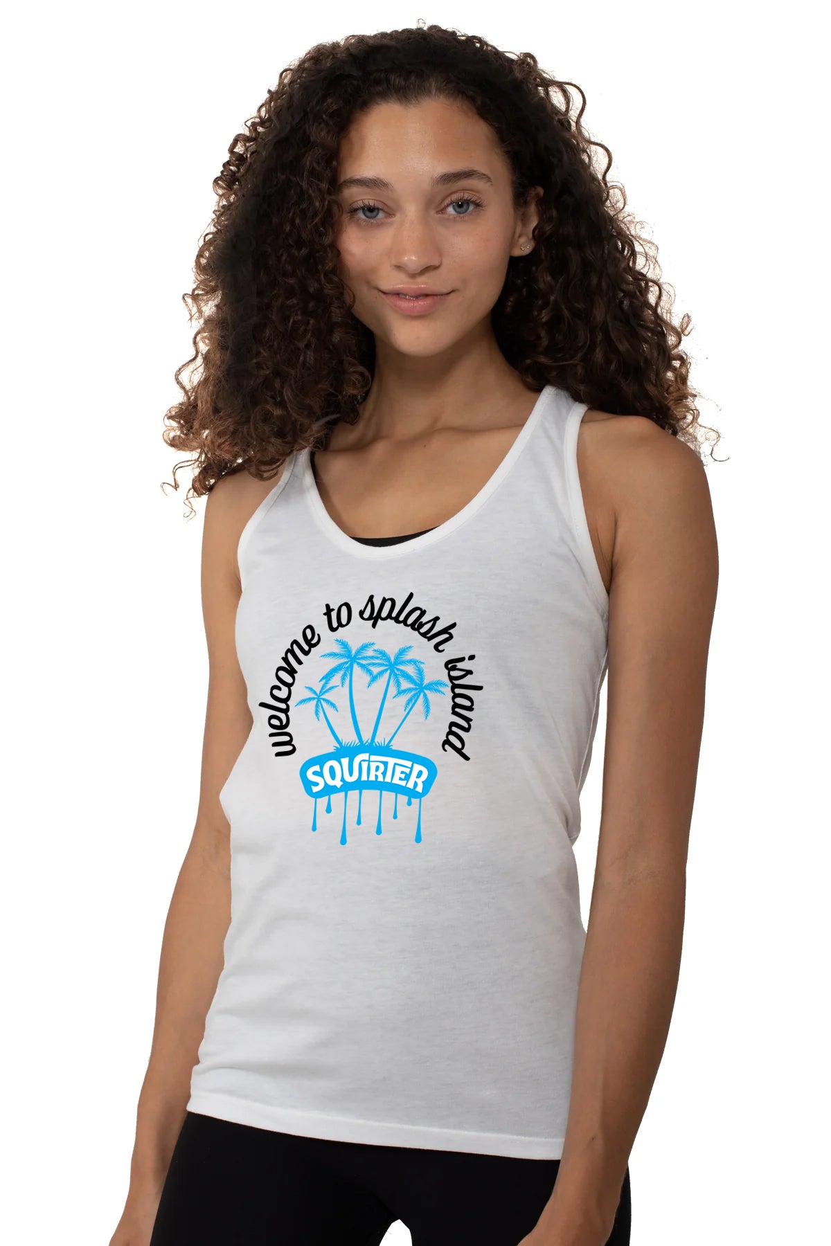 Splash Island Tie Back Tank