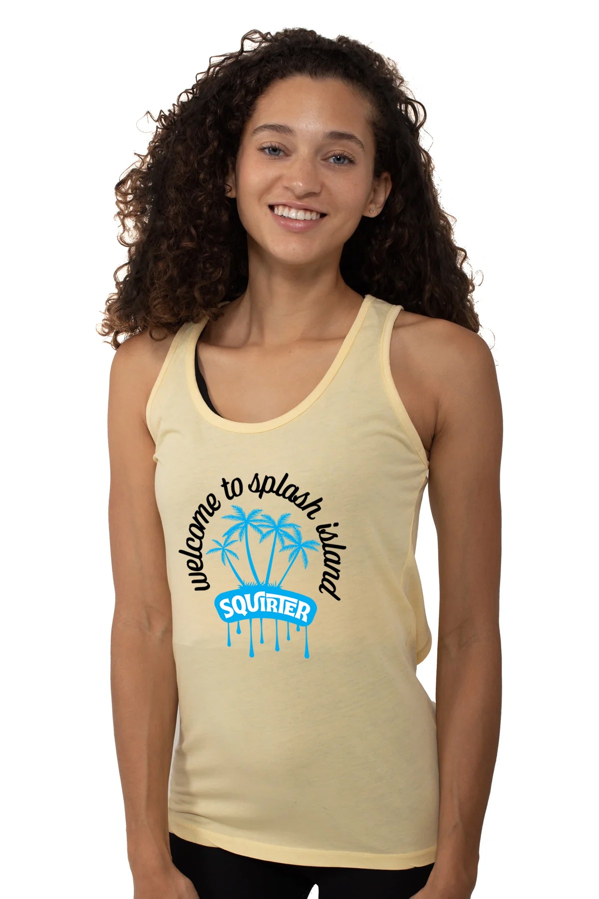 Splash Island Tie Back Tank